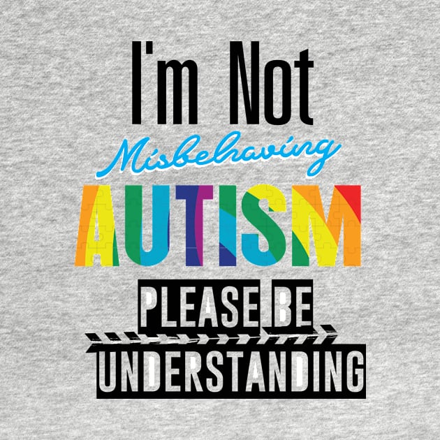 Please Understanding Autism Awareness Gifts by macshoptee